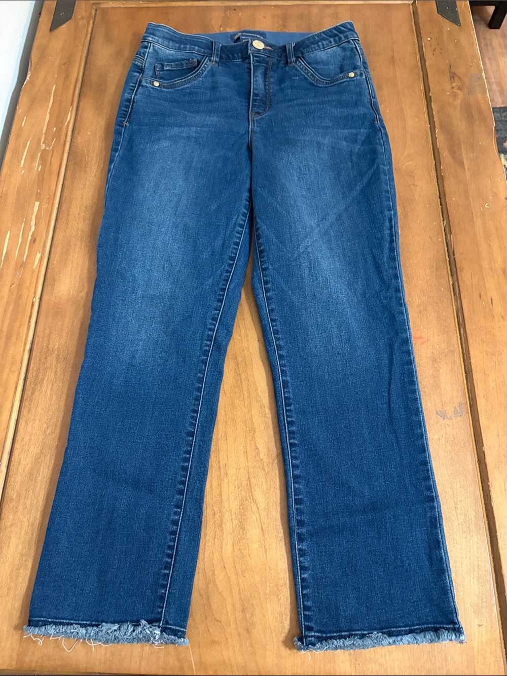 Democracy AbSolution Indigo Straight-Leg Jeans Size 8